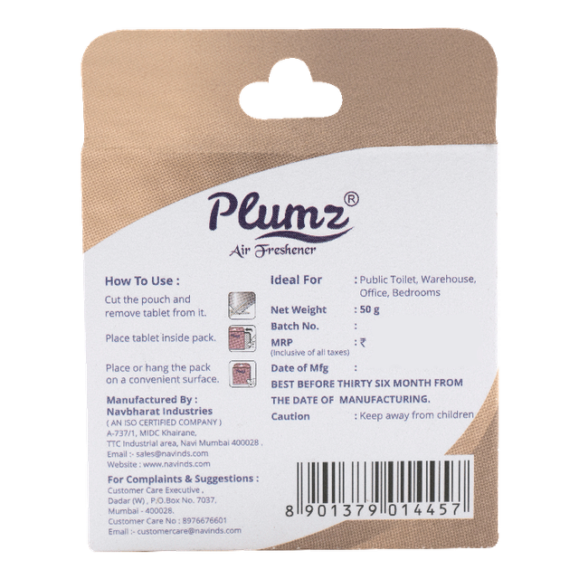 Plumz Divine Sandal Bathroom Air Freshener Blocks