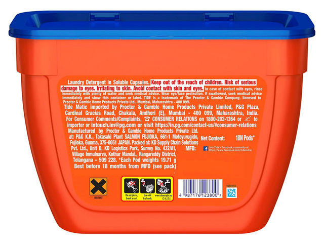 Tide Matic 4 in 1 Detergent Pods