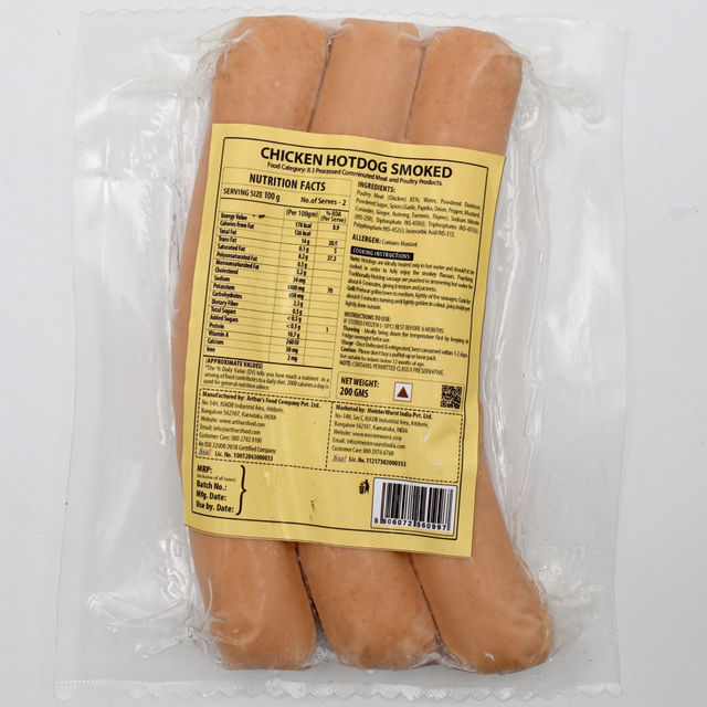 Meisterwurst Chicken Hot Dog Sausage
