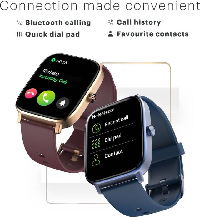 Noise ColorFit Icon 2 Smartwatch - Deep Wine