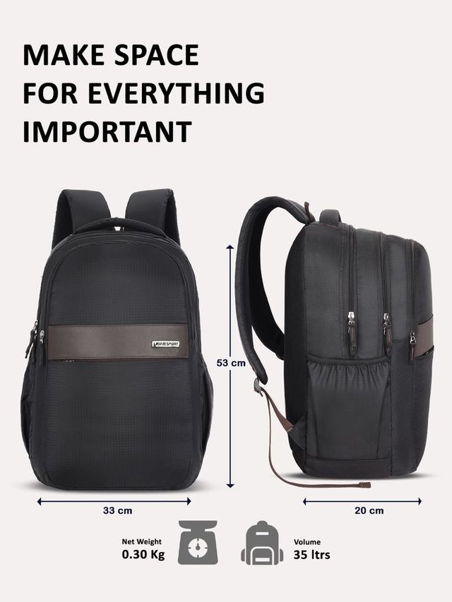 Lavie Sport Nexus Laptop Backpack - Buy at ₹899 Online | Instant
