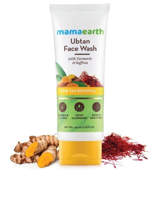Mamaearth Ubtan Face Wash for Tan Removal