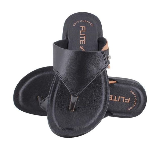 Flite Men's PUG-96 Slippers | Black | 7 UK