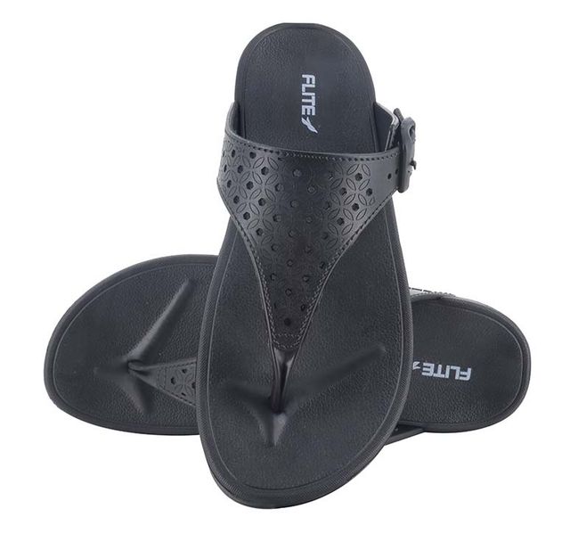 Flite Slippers FL-430 Black For Women-6UK