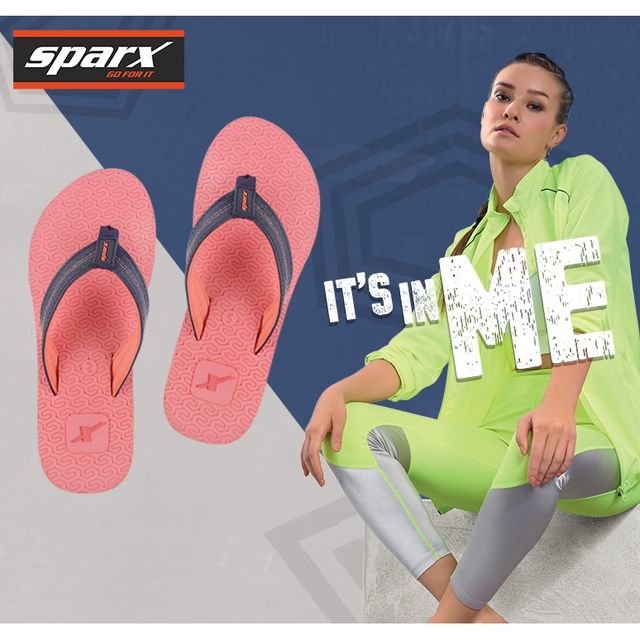 Sparx Flip Flop SFL-611 Peach For Women | UK6
