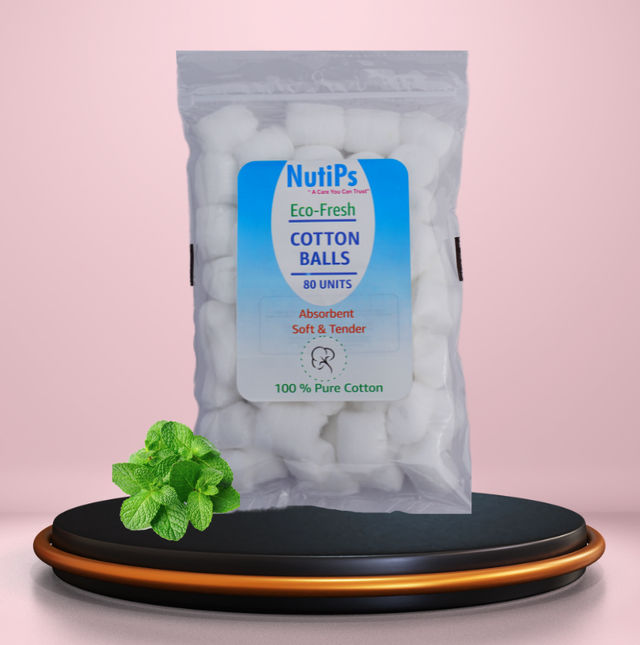 Nutips Eco-Fresh Cotton Balls