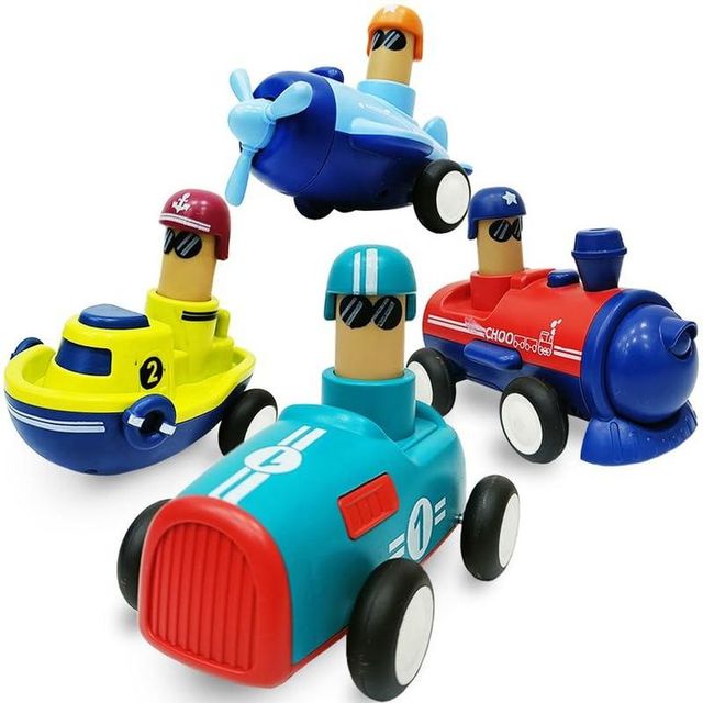 ToyBharat Press n Go Baby Toys Car for Kids Pull Back Car Toys