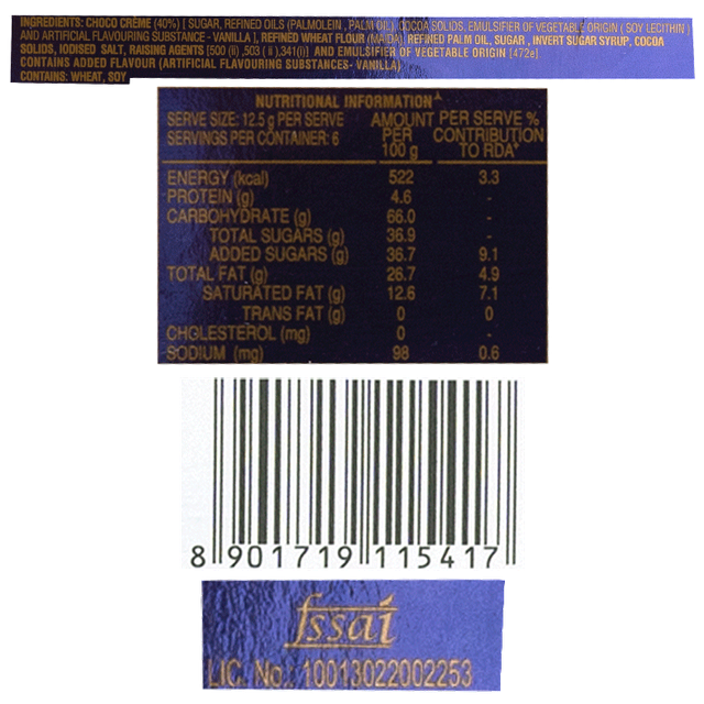 Parle Hide & Seek Choco Roll Choco Rolls 75 g X 3 Combo