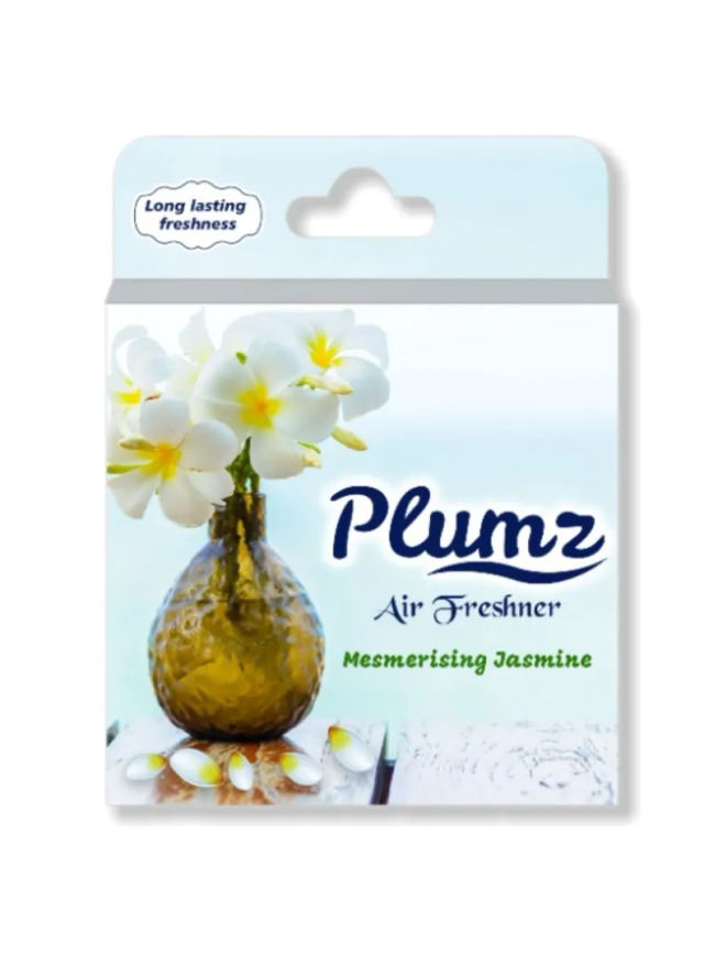Plumz Bathroom Air Freshener Blocks Mesmerising Jasmine 50 g Combo