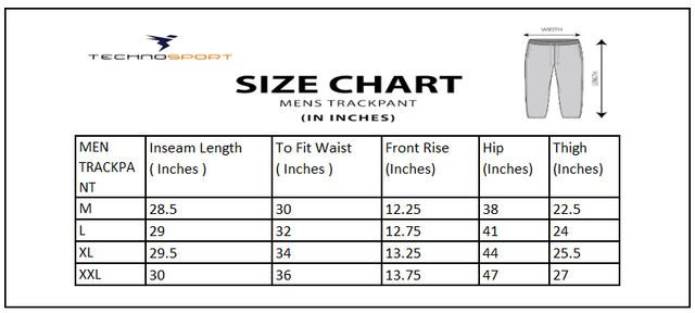 Technosport Men Poly Solid Relaxed Fit Sports Joggers with ELASTO PLUS | Lunar Grey | XL