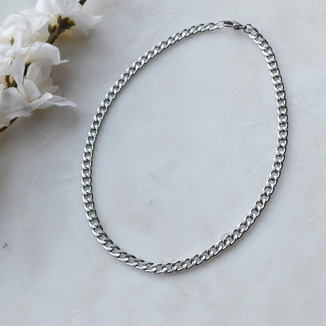 Men's Chain Silver - Buy at ₹209 Online | Instant Delivery - Zepto