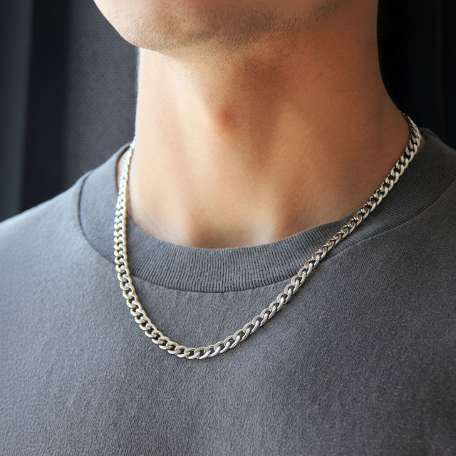 Men's Chain Silver - Buy at ₹209 Online | Instant Delivery - Zepto