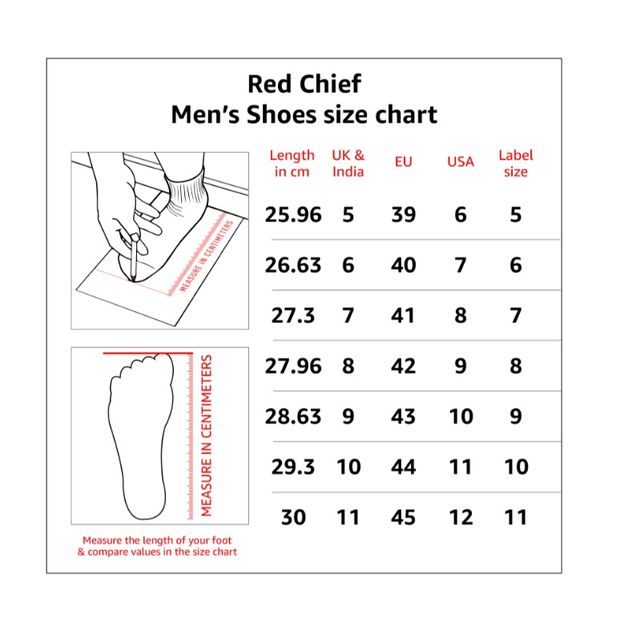 Red Chief Men's RC3978LR 006 |Tan | Formal | Size 7 | UK