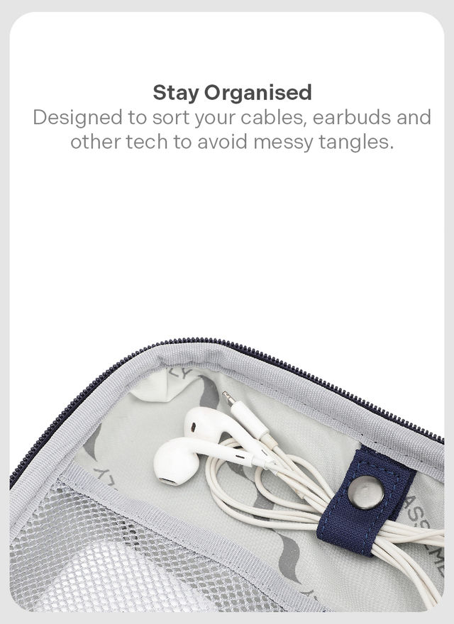 Assembly Atom Tech Organiser - Blue