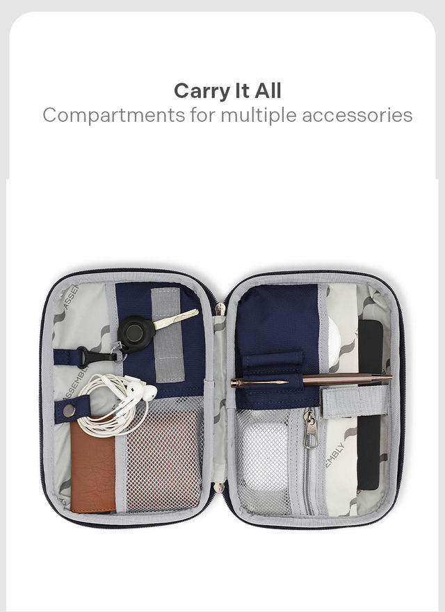 Assembly Atom Tech Organiser - Blue