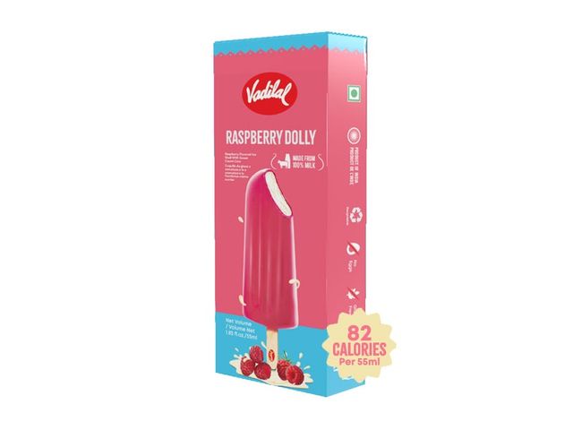 Vadilal Raspberry Dolly Ice Cream Candy