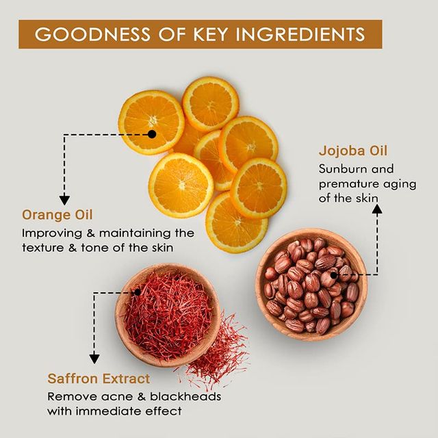 NutriGlow Natural's Advance Pro Formula Wine & Gold Kesar Facial Kit