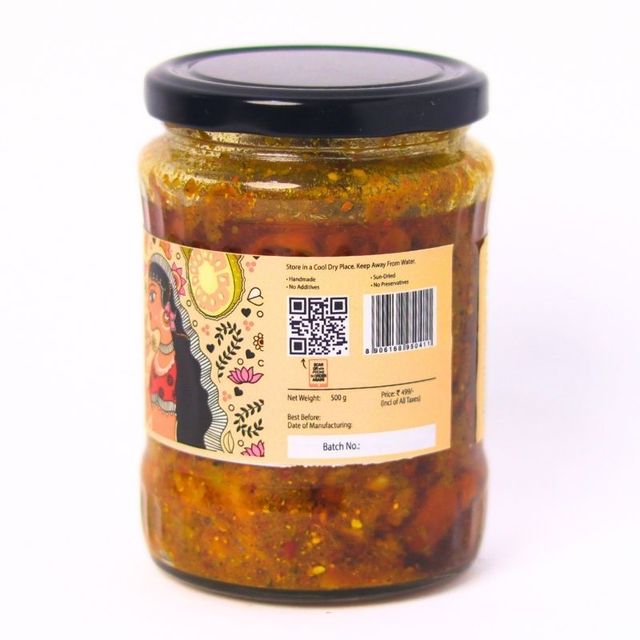 JhaJi Taste of Mithila Jackfruit Pickle Kathal ka Achaar