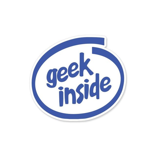 House Of Festivals Geek Inside - Sticker