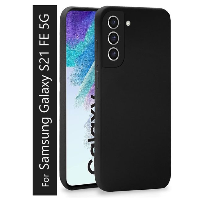 Kwine Case Samsung Galaxy S21 FE 5G Back Cover - Soft Silicone Case