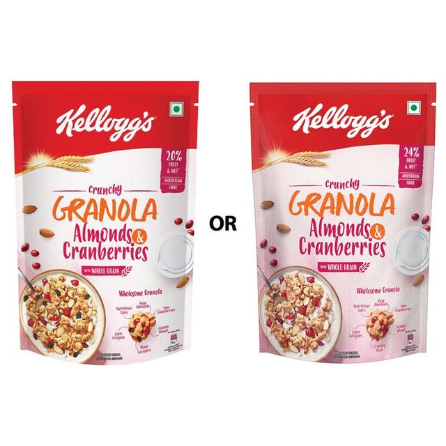 Kellogg's Almonds And Cranberries Granola