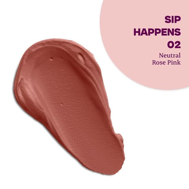 Typsy Beauty ON 'n' OFF Lipstick & Eraser 12 Hr Stay Creamy Matte Formula - Sip Happens