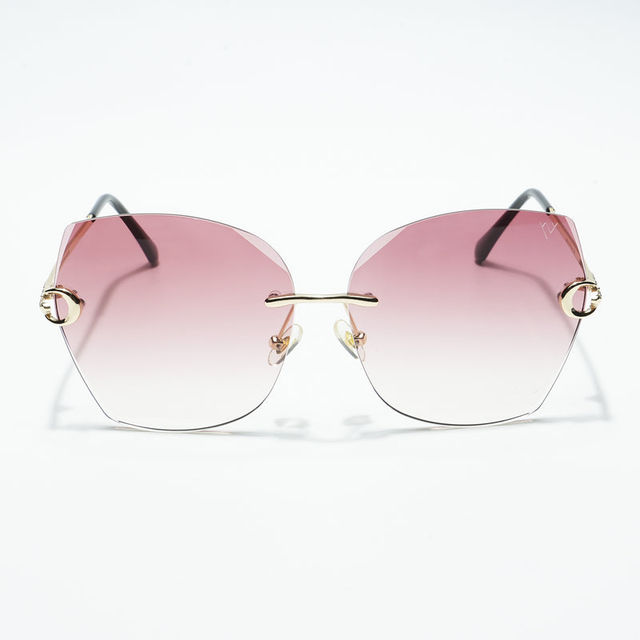 Voyage Women's Metal Sunglasses | Red - One Size