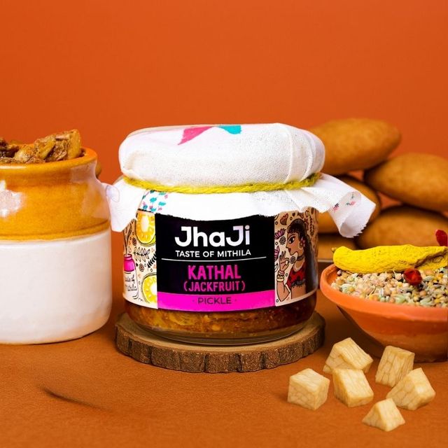Jhaji Taste of Mithila Jackfruit Pickle Kathal ka Achaar