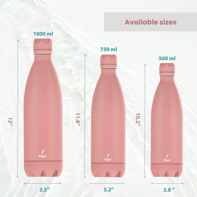 Flair Double Wall Vacuum Insulated Stainless Steel Flask | 750 ml - Assorted