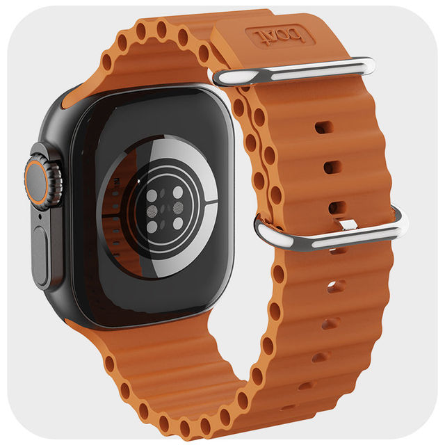 boAt Wave Glory Smartwatch | 1.96" Display | BT Calling - Orange