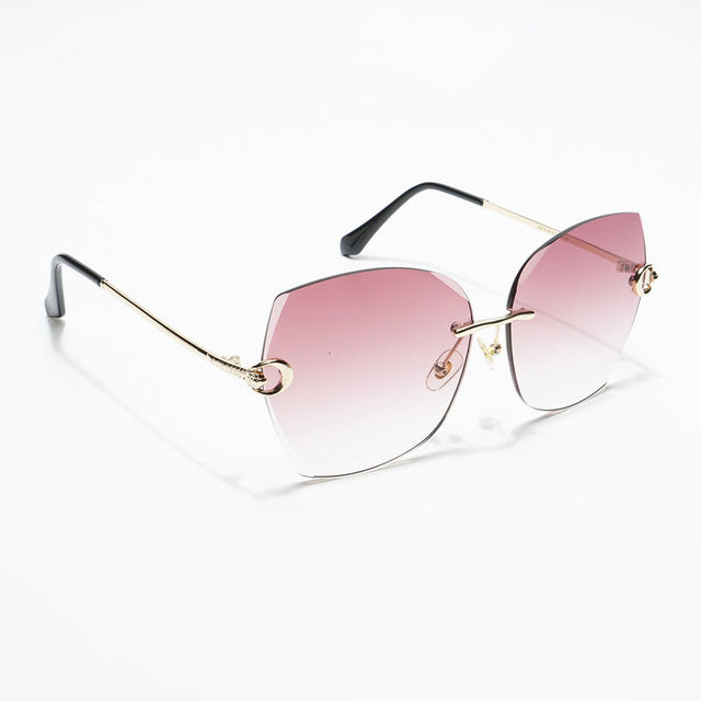Voyage Women's Metal Sunglasses | Red - One Size