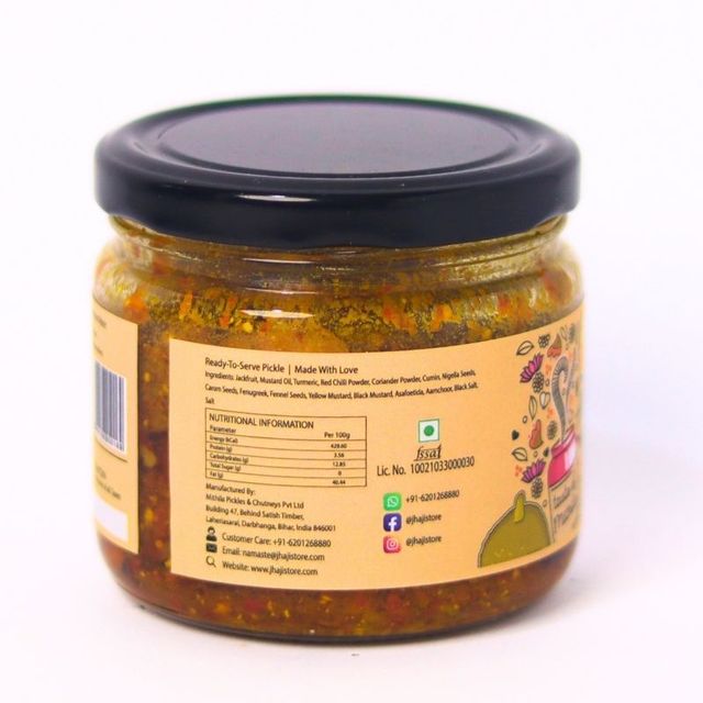 Jhaji Taste of Mithila Jackfruit Pickle Kathal ka Achaar