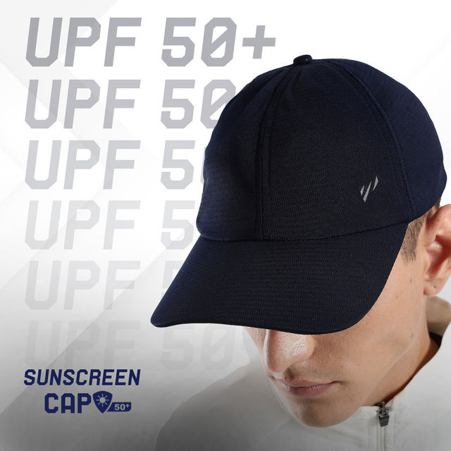 Blue Tyga Men's Sunscreen Cap - Buy at ₹450 Online | Instant