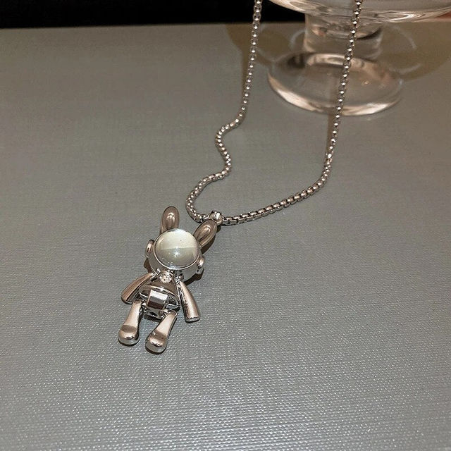 Salty Alpha Spaceman Stainless Steel Chain for Men