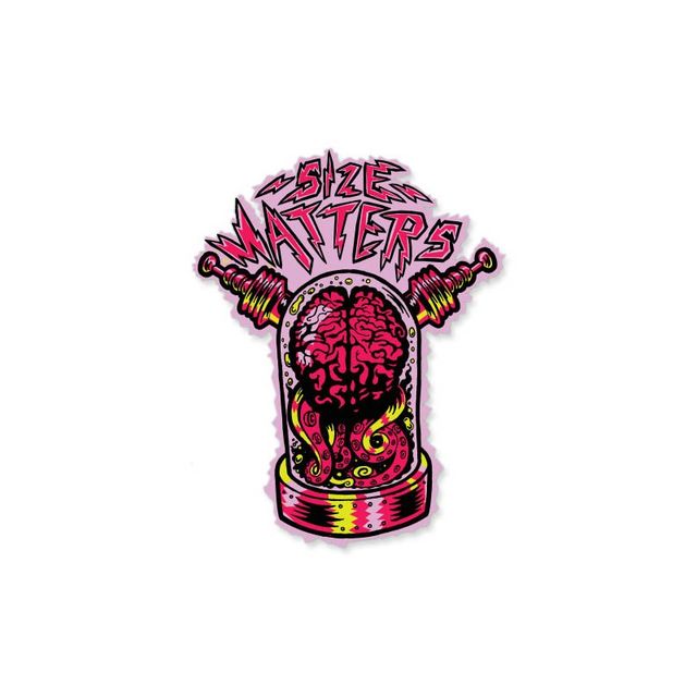 House of Festivals Size Matters - the Big Bang Theory Official Sticker