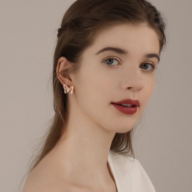 Just Lil Things Pink Artificial Earrings
