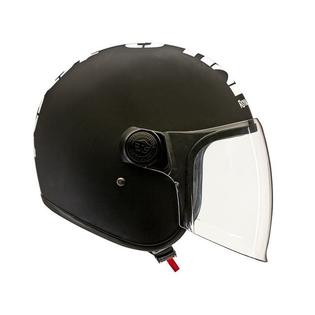 Royal Enfield Op Mlg Helmet | Matt Black And White | L 