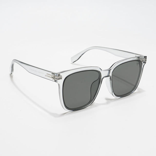 Voyage Unisex Plastic Wayfarer Sunglasses | Gradient Grey - Free Size