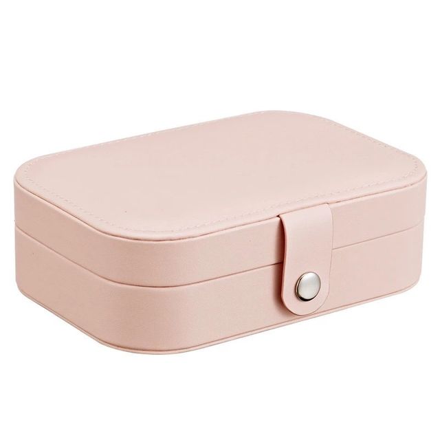 Just Lil Things Travel Jewellery Organizer Box - Compact And Elegant Storage Case | Jltjk0001