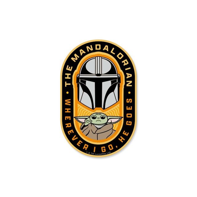 House Of Festivals Wherever I Go - Star Wars Official Sticker