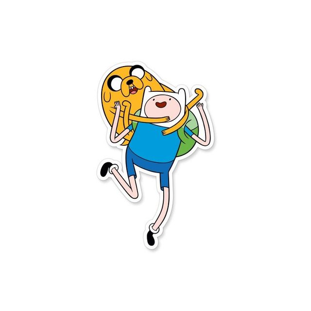 House of Festivals Jake & Finn - Adventure Time Official Sticker
