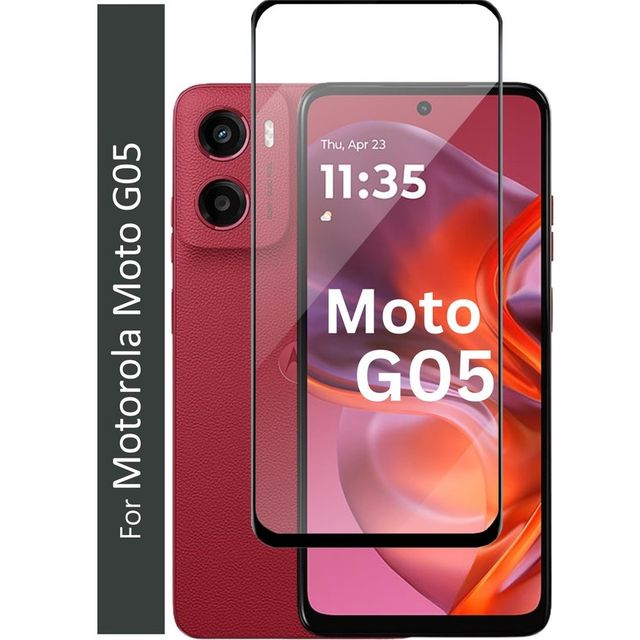 Kwine Case Motorola Moto G05 Tempered Glass Screen Protector