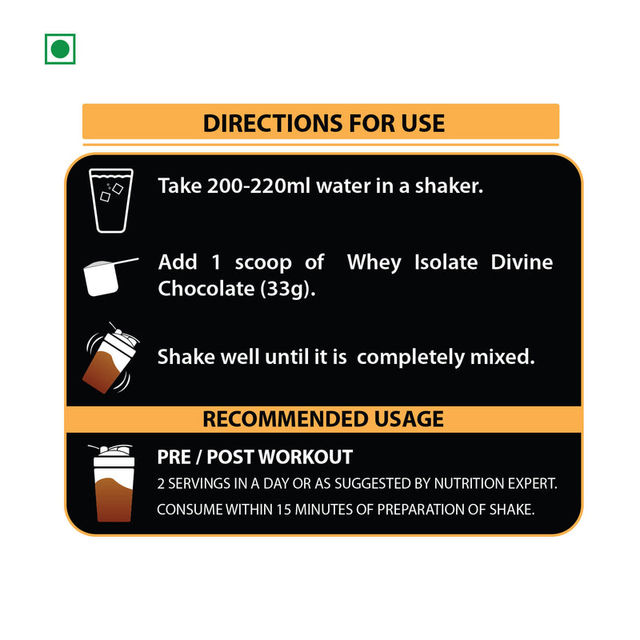 Protrition Whey Isolate, Divine Chocolate