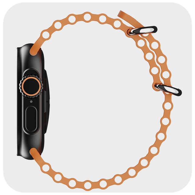 boAt Wave Glory Smartwatch | 1.96" Display | BT Calling - Orange