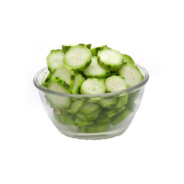 Ridge Gourd (Dodka) - Sliced