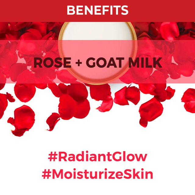 Nykaa Skin Secrets Rose + Goat Milk