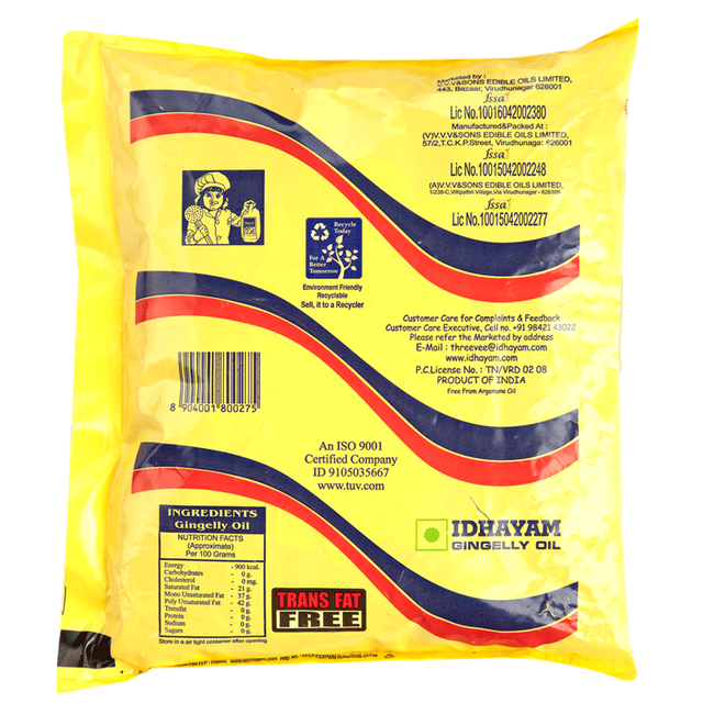 Idhayam Gingelly Oil Combo