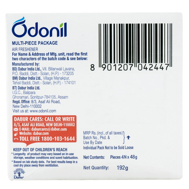 Odonil Toilet Air Freshener  Mixed Fragrances