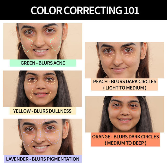 Nykaa Instablur Color Corrector Stick - Peach