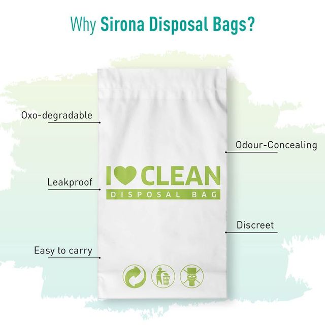 Sirona Sanitary Pads and Diapers Disposal Bag
